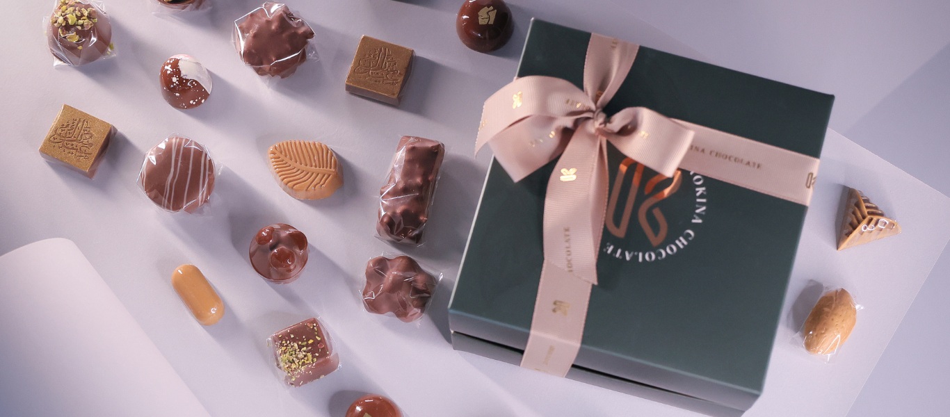 Handcrafted luxury chocolates by Krokina chocolate