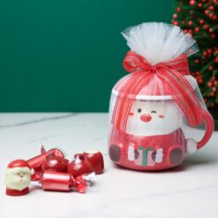 Alternative view of Christmas Mug Gift Set – Festive Santa Mug with 150g Assorted Christmas Chocolates