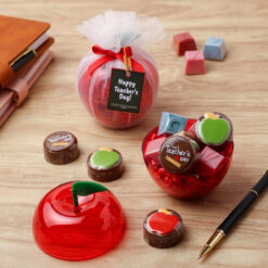 Happy Teacher’s Day Apple Chocolate Box – 100g