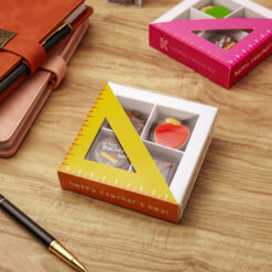 Happy Teachers Day Chocolate Box Yellow &bull; <article dir="auto" tabindex="-1" data-turn-id="request-WEB:73b3381e-248b-41b7-8539-c4e19881f725-4" data-testid="conversation-turn-10" data-scroll-anchor="true" data-turn="assistant"> <p data-start="105" data-end="312" data-is-last-node="" data-is-only-node=""><span style="font-family: times-new-roman;">A thoughtful 100g chocolate selection crafted to celebrate teachers. Beautifully arranged in a themed gift box, it’s the perfect sweet gesture to say <em><strong>Happy Teacher’s Day</strong></em> with elegance and appreciation.</span></p> </article>