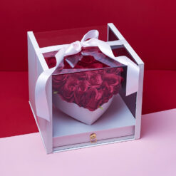 Heart x Flower Chocolate Box 3 &bull; <p data-start="449" data-end="820"><span style="font-family: times-new-roman;">A perfect harmony of romance and indulgence.</span><br data-start="493" data-end="496" /><span style="font-family: times-new-roman;">This 500g Heart x Flower chocolate box features a heart-shaped arrangement of premium assorted chocolates, beautifully topped with elegant flower details. Available in <strong data-start="664" data-end="671">Red</strong> or <strong data-start="675" data-end="683">Pink</strong>, it’s designed to say <em data-start="706" data-end="712">love</em> at first sight — and first bite. Ideal for Valentine’s Day, anniversaries, or unforgettable romantic gifts.</span></p> <p data-start="822" data-end="873"><span style="font-family: times-new-roman;"><strong data-start="822" data-end="833">Weight:</strong> 500g</span><br data-start="838" data-end="841" /><span style="font-family: times-new-roman;"><strong data-start="841" data-end="862">Colors Available:</strong> Red & Pink</span></p>