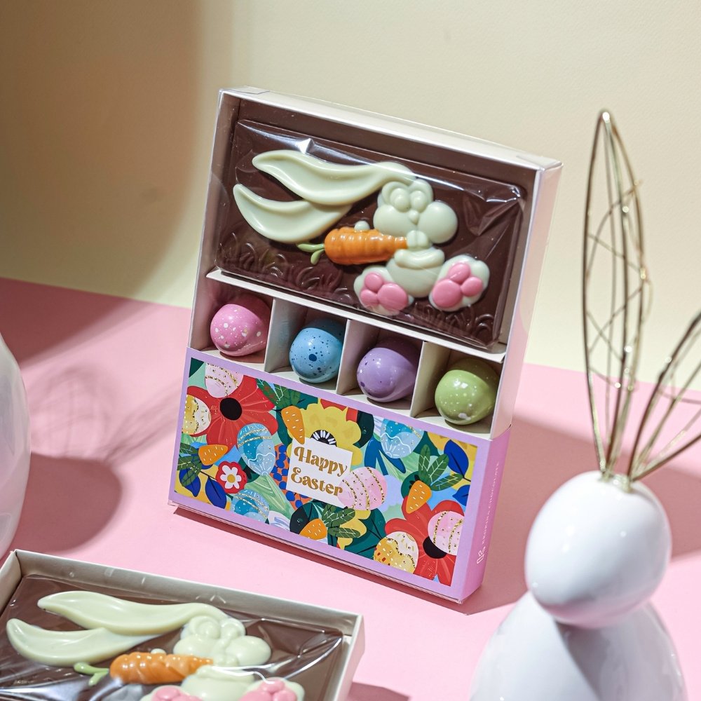 Easter Bunny Chocolate Gift Box – 300g Easter Bunny Chocolate Gift Box – 300g