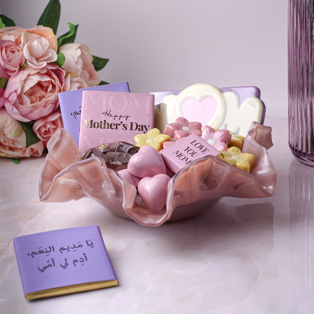 Mothers Day Blossom Chocolate Plate 4 &bull;