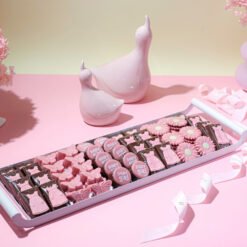 Baby Girl Deluxe Chocolate Tray